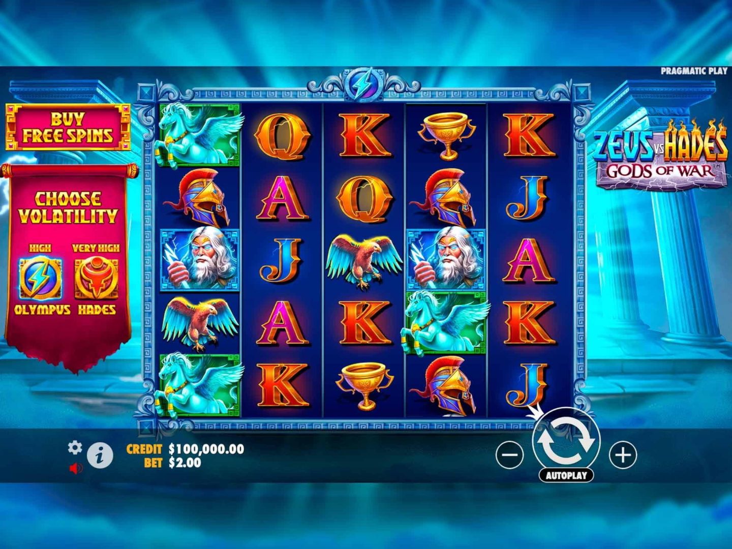 Zeus vs Hades - Gods of War